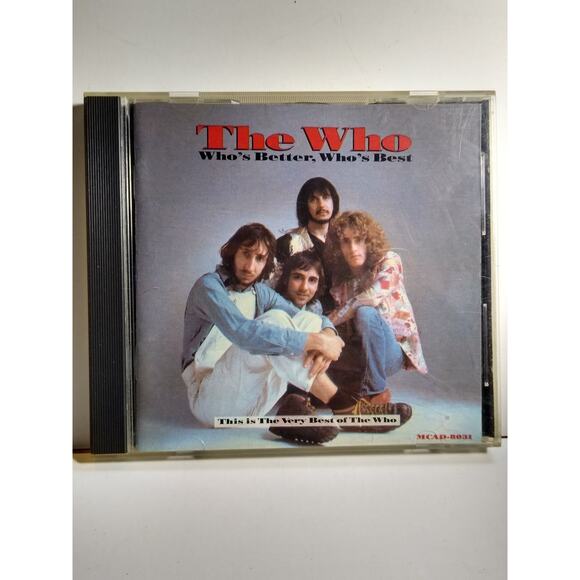 The Who - Who's Better, Who's Best CD 1988 MCA Rock Classic Hits - Picture 1 of 3